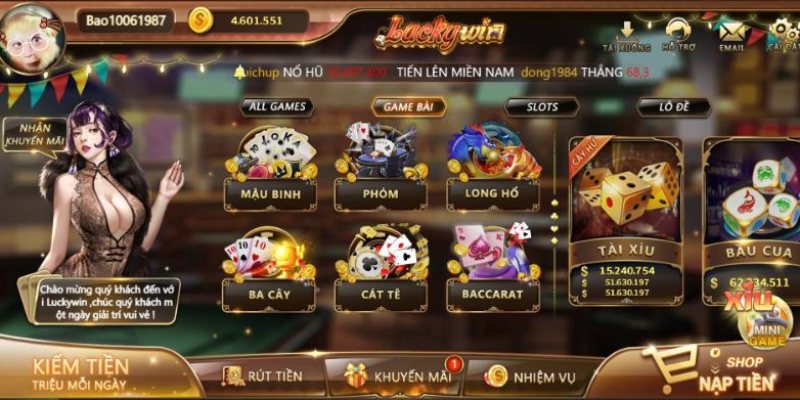 giới thiệu luckywin